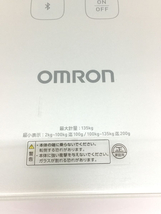 OMRON◆体脂肪計・体重計 カラダスキャン HBF-228T_画像2