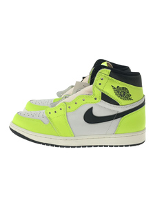 NIKE◆AIR JORDAN 1 RETRO HIGH OG/VOLT/ローカットスニーカー/27.5cm/GRN