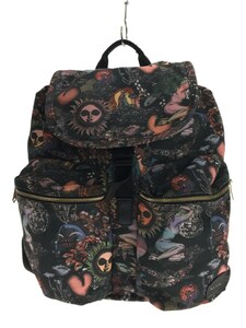 Paul Smith◆PSYCHEDELIC SUN BACK PACK/リュック/BLK/総柄