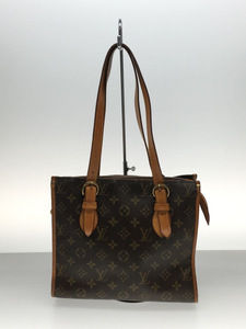 LOUIS VUITTON◆ポパンクールオ_モノグラム_BRW/PVC/BRW/M40007/穴有/擦れ有/変色有