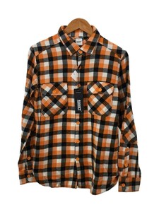 ADDICT CLOTHES◆Field Shirt Lumberjack/長袖シャツ/XS/コットン/ORN/チェック