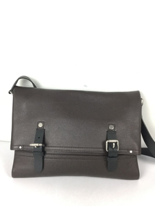 LOUIS VUITTON◆キャニオン・メッセンジャーMM_ユタ/牛革/ブラウン/無地/M54961/