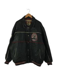 AVIREX◆90s/VARSITY SPORT EQUIPMENT/4XL/ジップ破損/レザージャケット・ブルゾン