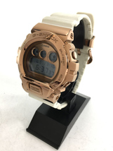 CASIO◆25th ANNIVERSARY/GM-6900KITH/リストウォッチ/クォーツ腕時計/ゴールド/ラバー_画像2