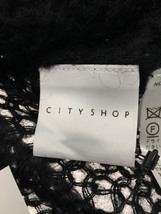 CITYSHOP◆22AW/THROUGH MOHAIR MIX ニット/モヘア/BLK/23080042204010_画像3