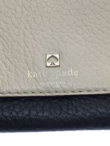 kate spade new york◆ショルダーバッグ/レザー/CRM/無地_画像5