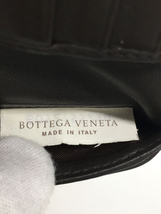 BOTTEGA VENETA◆2つ折り財布/レザー/BLK/無地/メンズ/ラグジュアリー/ボッテガヴェネタ/ブラック_画像3