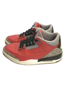 NIKE◆AIR JORDAN 3 RETRO SE/レッド/CK5692-600/26cm/スニーカー/靴