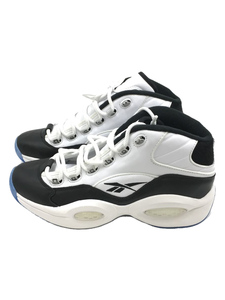 Reebok◆リーボック/QUESTION MID CONCORD/ローカットスニーカー/28cm/WHT