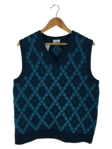 ALLEGE◆19AW/Argyle Knit Vest/ベスト/2/ウール/AH19W-KN05