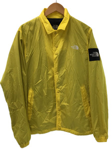 THE NORTH FACE◆THE COACH JACKET_ザコーチジャケット/XL/ナイロン/YLW