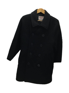 McGREGOR* pea coat /L/ wool /BLK