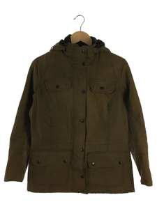 Barbour◆ジャケット/36/コットン/KHK/無地