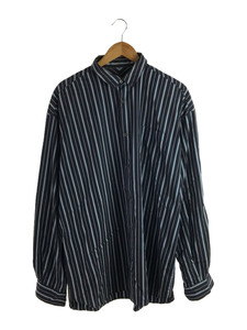 juha◆長袖シャツ/2/コットン/NVY/ストライプ/10090702/Stripe Over Shirt/18AW