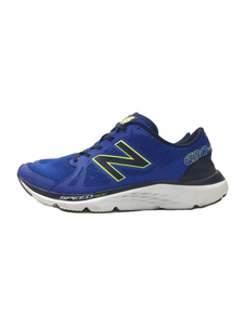 NEW BALANCE◆ローカットスニーカー/28cm/ブルー/ニューバランス/ランニングシューズ/