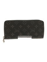 LOUIS VUITTON◆ジッピー・ウォレット・ヴェルティカル_モノグラム・エクリプス_BLK/PVC/BLK/メンズ_画像1