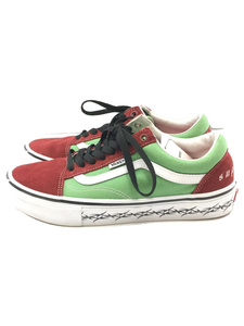 VANS◆SUPREME/OLD SKOOL/ローカットスニーカー/26.5cm/RED/500714