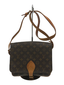 LOUIS VUITTON◆カルトシエール26_モノグラム_BRW/PVC/BRW