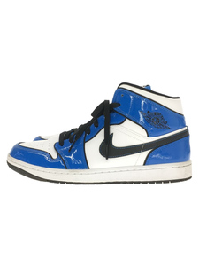 NIKE◆AIR JORDAN 1 MID SE_エアジョーダン 1 ミッド/29.5cm/BLU/DD6834-402