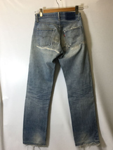 Levi’s◆70s/501/66前期/リペア有/ボタン裏6/シングルステッチ/赤耳/デニムパンツ/28_画像2