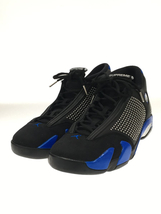 NIKE◆AIR JORDAN 14 RETRO S/エアジョーダンレトロシュプリーム/ブラック/BV7630-004/2_画像2