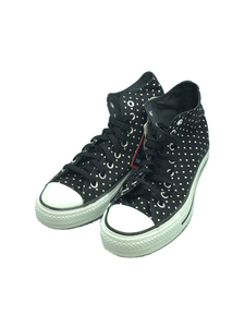 CONVERSE◆ハイカットスニーカー/27cm/BLK/コットン