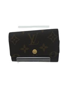 LOUIS VUITTON◆ミュルティクレ6_モノグラム_BRW/レザー/BRW/総柄/レディース