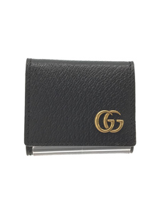 GUCCI◆コインケース/レザー/BLK/メンズ