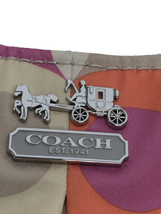 COACH◆オプアート/パテントレザー×ナイロン/23359/ショルダーバッグ/ナイロン/マルチカラー/総柄_画像5