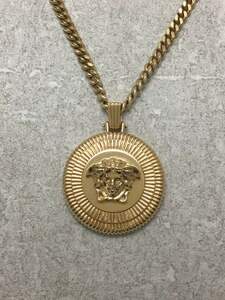 VERSACE◆ネックレス/-/GLD/トップ有/メンズ/1005334/ヴェルサーチェ