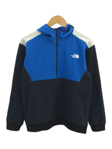 THE NORTH FACE◆22AW/AMBITION HOODIE/ジップパーカー/M/ポリエステル/BLU/NT62290_画像1