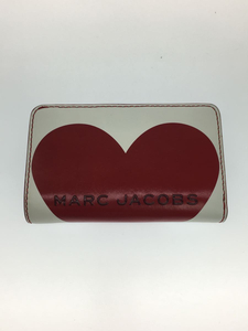 MARC JACOBS◆2つ折り財布/-/WHT/無地/レディース/マークジェイコブス/M0015853