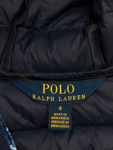 POLO RALPH LAUREN◆ベスト/110cm/ポリエステル/BLU/花柄_画像3