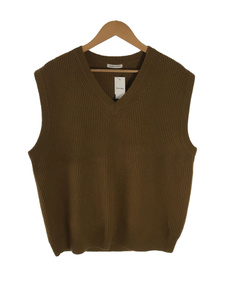 UNIVERSAL PRODUCTS◆AIR MERINO 7G KNIT VEST/ニットベスト(厚手)/3/ウール/CML/193-60203