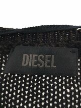 DIESEL◆セーター(厚手)/S/ウール/BLK_画像3