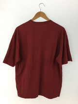 BALENCIAGA◆Tシャツ/S/コットン/RED/19SS/BBロゴプリントTシャツ/556148 TDV51_画像2