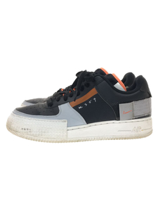 NIKE◆AIR FORCE 1 TYPE/エアフォース 1タイプ/ブラック/CQ2344-001/27cm/BLK