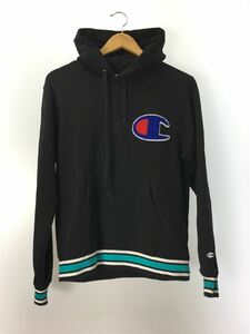 Champion◆パーカー/M/コットン/BLK