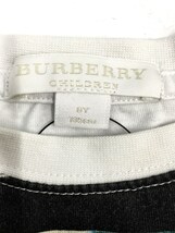 BURBERRY CHILDREN◆8002603/Polaroid Print/Tシャツ/135cm/ホワイト/使用感有_画像3