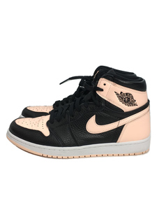 NIKE◆AIR JORDAN 1 RETRO HIGH OG/エアジョーダン1レトロハイ/ブラック/28cm/ナイキ