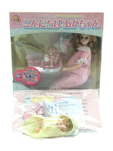 TAKARA* girl / Licca-chan / good day baby / baby attaching /omo tea / doll 