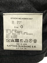 KAPTAIN SUNSHINE◆Tシャツ/0/コットン/GRY/無地/KS8SCS07_画像4