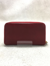 Salvatore Ferragamo◆長財布/レザー/RED/22B300/ラウンドジップ/レザー/小銭入れ付/セカストオンライン_画像2