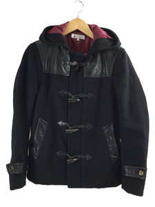 The DUFFER of St.GEORGE◆ダッフルコート/M/ウール/BLK/DF-P2-35061