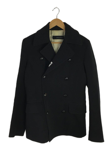 DSQUARED2* pea coat /48/ wool /BLK