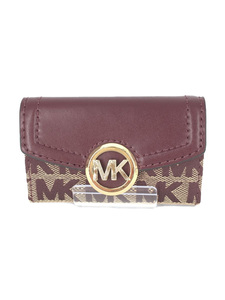 MICHAEL KORS◆キーケース/-/BRD/総柄/レディース