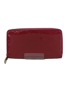 LOUIS VUITTON◆ジッピー・ウォレット_モノグラム・ヴェルニ_RED/M90417/牛革/RED/レディース/ルイヴィトン