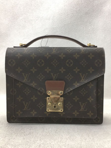 LOUIS VUITTON◆モンソー_モノグラム_BRW/PVC/BRW/モノグラム