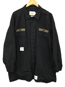 WTAPS◆GUARDIAN JACKET COTTON RIPSTOP/2/192WVDT-JKM02/BLK