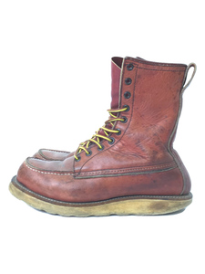 RED WING◆レースアップブーツ/Irish Setter/犬タグ/10ホール/US7.5/BRW/レザー/62411